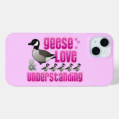 Ganzen, liefde en begrip Case-Mate iPhone case (Achterkant (horizontaal))