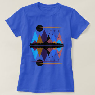 ganzen op de vlucht t-shirt