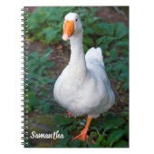 Ganzen Spiraal notebook Notitieboek (Voorkant)