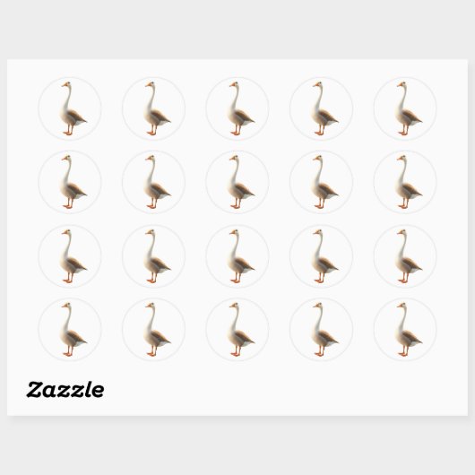 Ganzen Stickers (Vel)