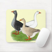 Ganzen: Tufted Trio Muismat (Met muis)