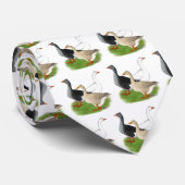 ganzen:  Tufted Trio Stropdas (Opgerold)