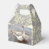 Ganzen zijn grappig bedankdoosjes (Achterkant)