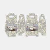 Ganzen zijn grappig bedankdoosjes (Uitgevouwen)