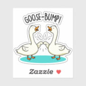 Ganzenbulten Grappige Dierlijke Pun Sticker (Vel)