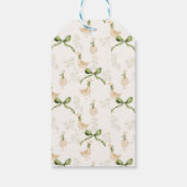 Ganzenkwekerij rijmt baby shower gunst cadeaulabel (Achterkant)