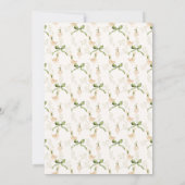 Ganzenpeuterrijmpjes baby shower kaart (Achterkant)