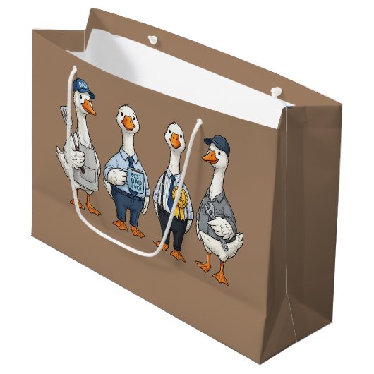 Ganzenvader  groot cadeauzakje (Voorkant Gekanteld)