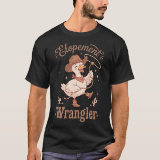 Ganzenvlucht Wrangler Grappig Aba Gedrag T-shirt