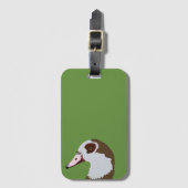 ganzenwatervogels bagagelabel (Voorkant (verticaal))