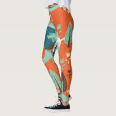 Ganzenwoud:  Natuur Scène Leggings (Links)
