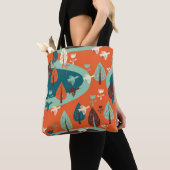 Ganzenwoud: Natuur Scène Tote Bag (Dichtbij)