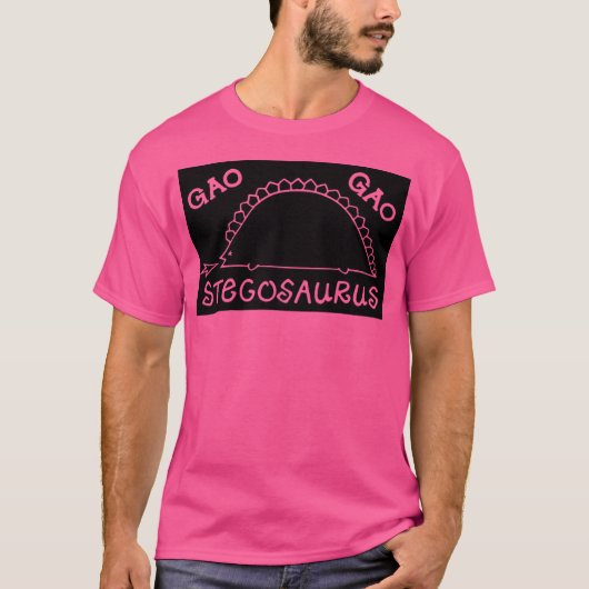 Gao Gao Stegosaurus T-shirt (Voorkant)