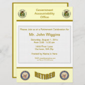 GAO Uitnodiging tot vervroegde uittreding (Voorkant / Achterkant)