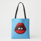 GAP TOOTH GIRL-CANVAS TAS (Voorkant)