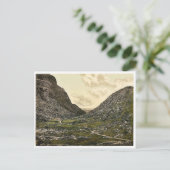 Gap van Dunloe. Killarney. Co. Kerry, klasse Ierla Briefkaart (Staand voorkant)