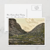 Gap van Dunloe. Killarney. Co. Kerry, klasse Ierla Briefkaart (Voorkant / Achterkant)
