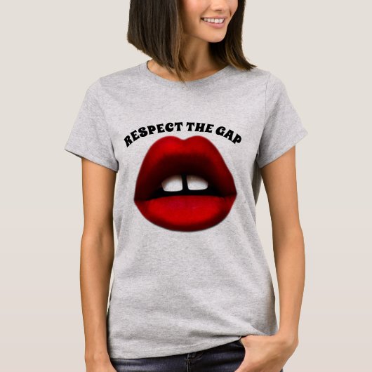 Gapped tooth Girl, T - SHIRTS T-shirts (Voorkant)