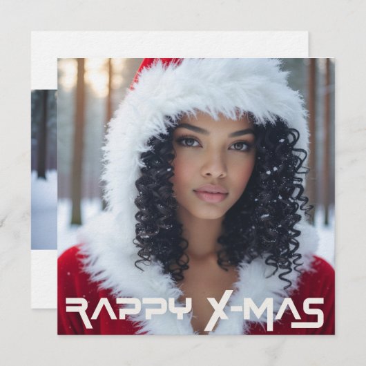 GAPPY KERSTIS KAART (Voorkant / Achterkant)