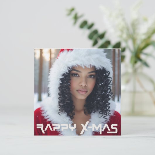 GAPPY KERSTIS KAART (Staand voorkant)