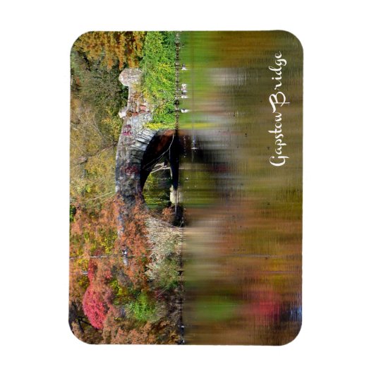 Gapstow Bridge, Central Park, NYC - fotomagneet Magneet (Verticaal)