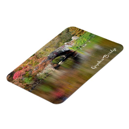 Gapstow Bridge, Central Park, NYC - fotomagneet Magneet (Linkerzijde)