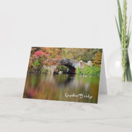 Gapstow Bridge, Central Park, NYC - H kaart