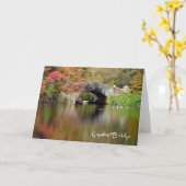 Gapstow Bridge, Central Park, NYC - H-kaart Kaart (Gele Bloem)