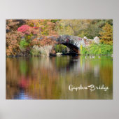 Gapstow Bridge, Central Park, NYC - poster (Voorkant)