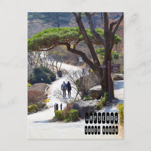 Gapyeong in Zuid-Korea Briefkaart (Voorkant)