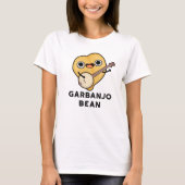 Gar-banjo Bean Funny Garbanzo Banjo Pun T-shirt (Voorkant)