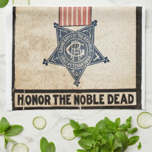 GAR Banner-theehanddoeken Theedoek (Gevouwen)