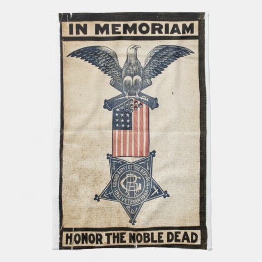 GAR Banner-theehanddoeken Theedoek (Verticaal)