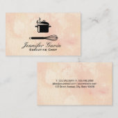 Gar whisk | Executive Chef | Kookpot Visitekaartje (Voorkant / Achterkant)