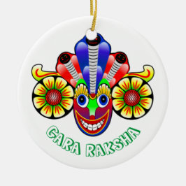 Gara Raksha Sri Lanka demon design Ornament