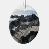 Garachico, Tenerife aangepast versier Keramisch Ornament (Rechts)