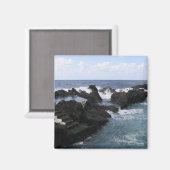 Garachico, Tenerife douane magnet (Voorkant / Achterkant)