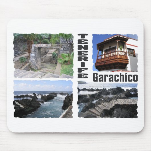 Garachico, Tenerife mousepad Muismat (Voorkant)