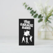 Garage Band Music Visitekaartje (Staand voorkant)