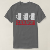 Garage Beer Dad Vaderdag Beer Drinker T-shirt (Design voorkant)