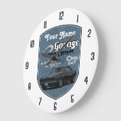 Garage Camaro, een gepersonaliseerde vader Grote Klok (Hoek)