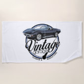  garage Corvette Strandlaken (Voorkant)