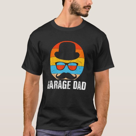 Garage Dad Car  Daddy Car Enthusiast Father Lifest T-shirt (Voorkant)