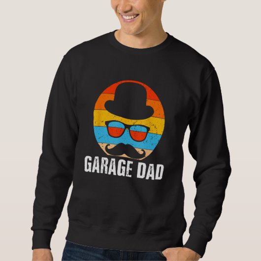Garage Dad Car  Daddy Car Enthusiast Father Lifest Trui (Voorkant)