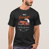 Garage Dad's Fifties Chevy Funny Slogan Oranje T-shirt (Voorkant)