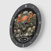 Garage Dad's of een andere naam schedels grijs zwa Grote Klok (Hoek)