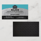 Garage deur slogans visitekaartje (Voorkant / Achterkant)