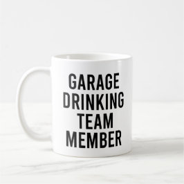 Garage Drink teamlid Grappig Drink offerte Koffiemok