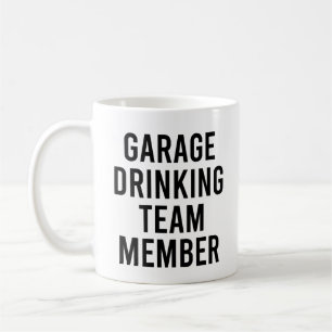 Garage Drink teamlid Grappig Drink offerte Koffiemok