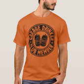 Garage Drinker Club Member Day Drinking Dad Beer M T-shirt (Voorkant)